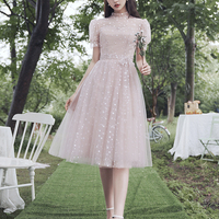 Cute tulle short prom dress party dress - Thumbnail 8