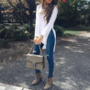 Women White Long T-Shirts Spring Autumn Irregular Side Slit Top-1
