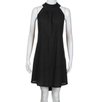 Round Neck Women'S Sleeveless Dress - Thumbnail 2
