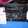 Victoria's Secret Black Sequin Clutch, NWT-1