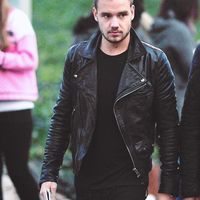 Handmade Liam Payne Leather Jacket Celebrities Leather Jackets Men Biker Jackets - Thumbnail 1