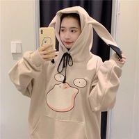 Cute Pikachu Anime Japanese Cartoon Sweater Pullover Hoodie Knit Sweatshirt E-Girl Kawaii Korean Japanese Harajuku Retro Streetwear Aesthetic - Thumbnail 5
