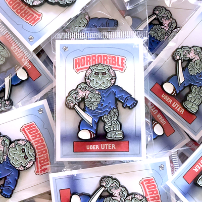 Horrorible kids uber uter - limited edition enamel pin