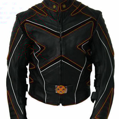 Xmen new motorbike racing biker leather jacket motorcycle leather jackets - Thumbnail 2