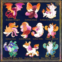 Legendary Pride Pins, Flags G-N - Thumbnail 1