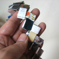 Garland - 6ft - Eco With Red And White Ribbon Ends - Thumbnail 1