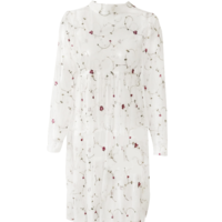 Sexy Loose Mesh Embroidered Dress - Thumbnail 2