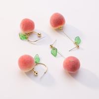 PEACH EARRINGS - Thumbnail 7