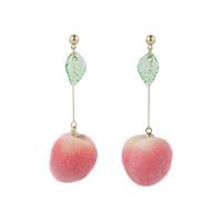 PEACH EARRINGS - Thumbnail 9