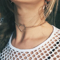 Free Shipping-MINI HEART CHOKER - Thumbnail 2