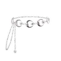 Gothic Moon Sun Sliver Pendant Belt - Thumbnail 2