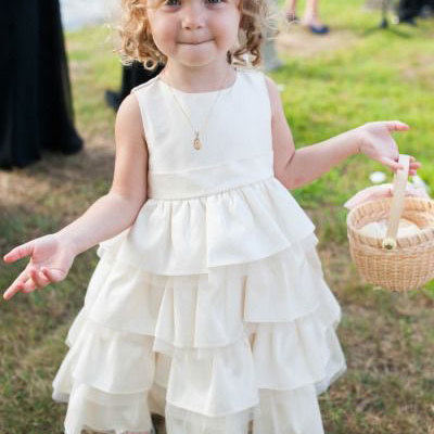 Floor length flower girl dresses for wedding  - Thumbnail 4
