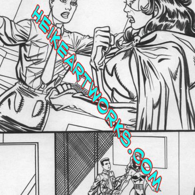 Femforce #146 page 5 original art - Thumbnail 4