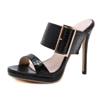 Summer New Style Stiletto High Heel Sandals Women Hollow Open Toe Women's Shoes H5742 - Thumbnail 3