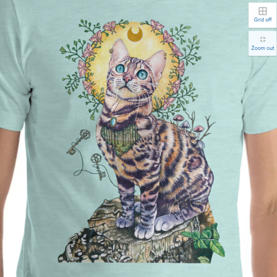 "mystic" unisex t-shirt ( three colors) - Thumbnail 4