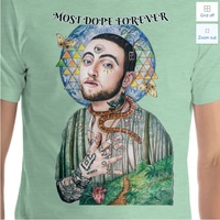 "Most Dope" Unisex T-Shirt (Four Colors) - Thumbnail 3