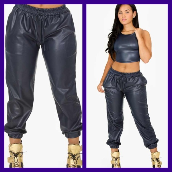 Navy Blue Joggers