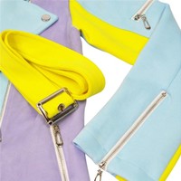 Chic Side Zip Women's Suede Jacket - Thumbnail 3