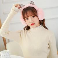 Cute Cat Ears Warm Winter Earmuffs  - Thumbnail 5
