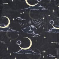 SUN / MOON MESH LONG SLEEVE TOP - Thumbnail 4