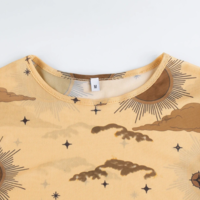 SUN / MOON MESH LONG SLEEVE TOP - Thumbnail 5