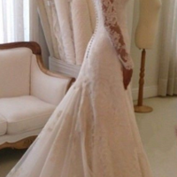 Lace Long Sleeves Wedding Dresses Off Shoulder Elegant A-line Bridal Dresses,33 - Thumbnail 2