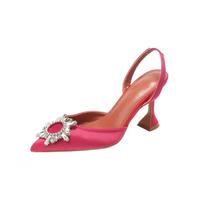 Pointed Toe Ladies Sandals 2020 New Rhinestone High Heels Women Shoes - Thumbnail 2