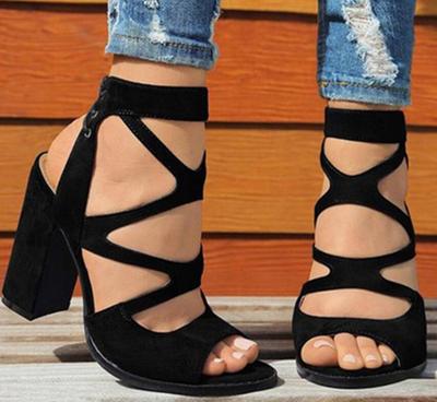 Copy of Pointed Toe Ladies Sandals 2020 New Rhinestone High Heels Women Shoes