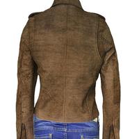 Fast & Furious 7 Michelle Rodriguez Distressed Jacket Viscose Lining Zipper Cuff - Thumbnail 3
