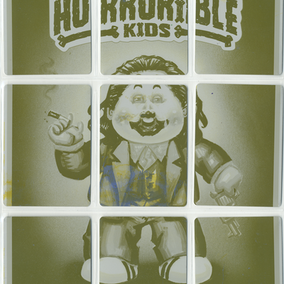 Wacko joaquin / amusing arthur 9 plate puzzle sets