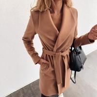 Casual Pure Color Fashion Long Sleeve Jacket - Thumbnail 6