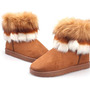Faux Fur Snow Boots - Thumbnail 1