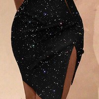 Women Sexy Sleeveless Dress - Thumbnail 2