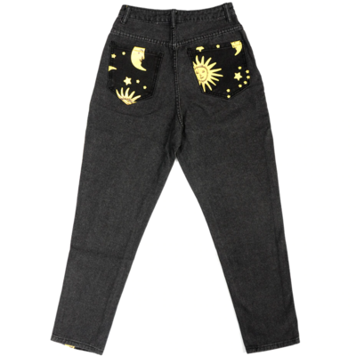 Sun and moon jeans 