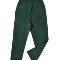 RETRO STYLE LOOSE PANTS IN HEMLOCK GREEN - Thumbnail 2
