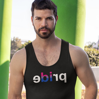BI in Pride Black Unisex T-shirt - Thumbnail 5