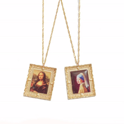 Free Shipping-CLASSICAL ART NECKLACE