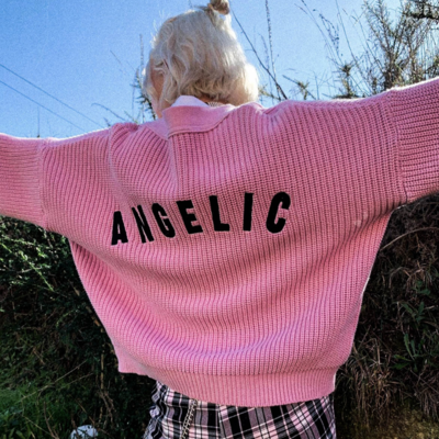"angelic" cardigan