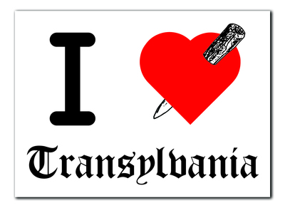 I HEART TRANSYLVANIA - Vinyl Sticker