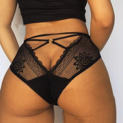 Black Sexy Lace Panties