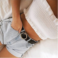 Sexy Wrapped Chest Knit Tops - Thumbnail 2