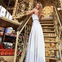 Grey Evening Long Prom Dress, Evening Dress, Grey Sexy Dress, Prom Dress, new year, sequin dress, formal dress for woman - Thumbnail 1