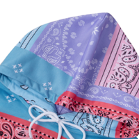 PAISLEY TRIBAL PRINT HOODIE - Thumbnail 3