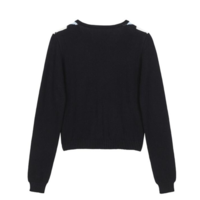 Free Shipping-90s ARGYLE CARDIGAN - Thumbnail 5