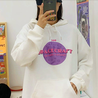 SPACECRAFT HOODIE SWEATSHIRT - Thumbnail 3