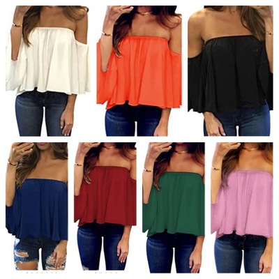 Off the shoulder crop-TDE