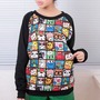 Cartoon Long Sleeve Sweatshirt - Thumbnail 1