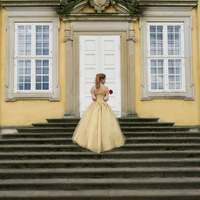SP1036,Princess Belle Gown,Beauty and the Beast Costume Ball Dress - Thumbnail 2