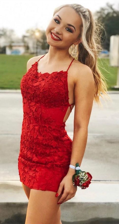 mini white dress with long sleeves Champagne Floral Lace Long Sleeve Ruffle Hem Mini Dress