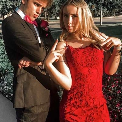 Sp1068,sexy red short homecoming dresses, tight short cocktail party dresses,cheap lace dresses for teens - Thumbnail 5